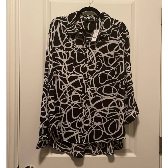 New York and Company Ladies Blouse size XXL - Picture 1 of 6